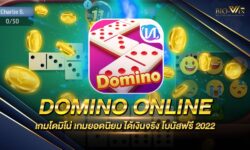 Domino Online เกมเดิมพันออนไลน์ยอดนิยม สนุกสนานได้ตลอด 24 ชั่วโมง สมัครสมาชิกฟรี ทดลองเล่นฟรี แจกรางวัลโบนัสมากมาย
